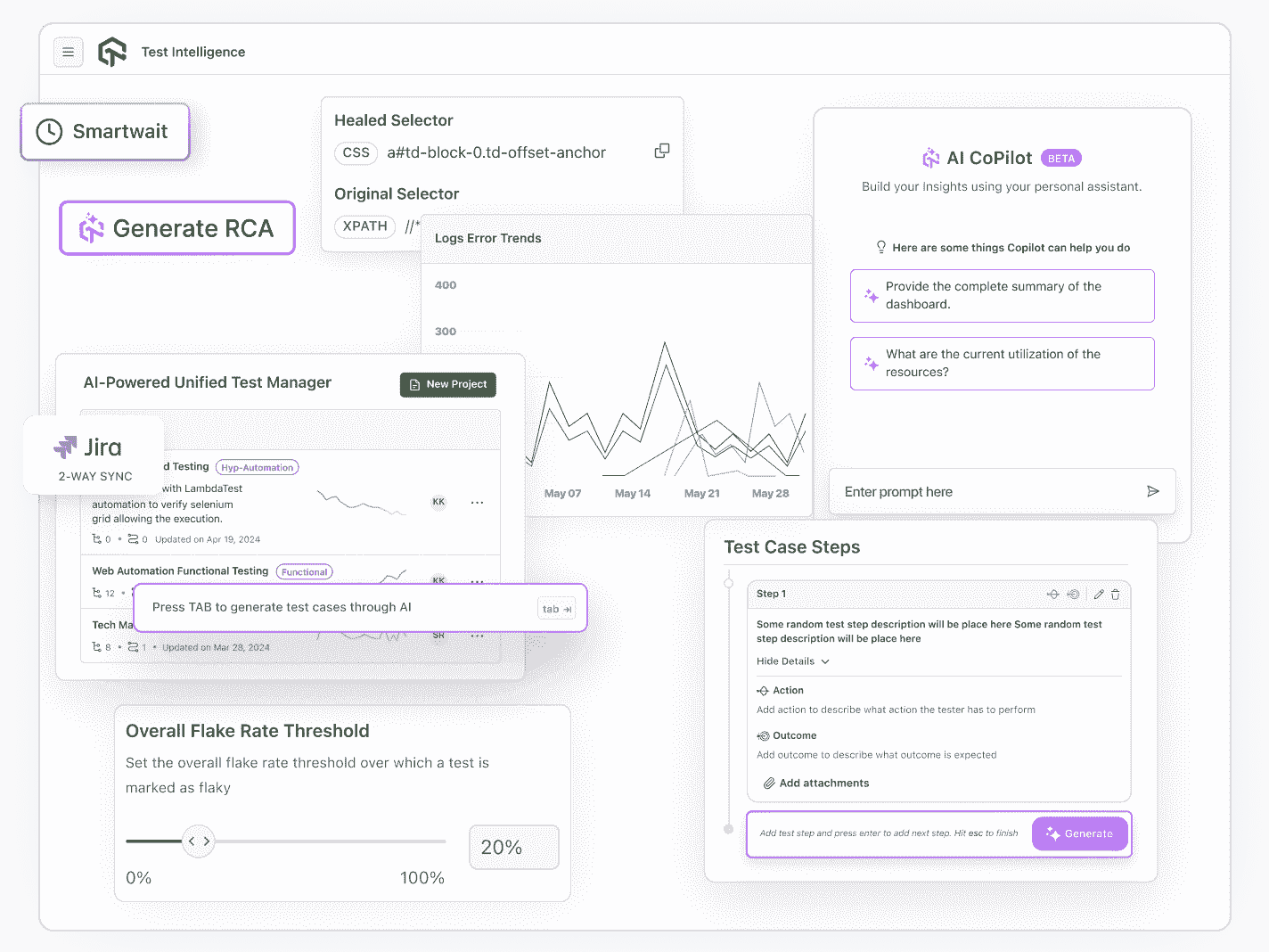 AI-Native Test Automation Cloud AI-Powered Test Automation Cloud
