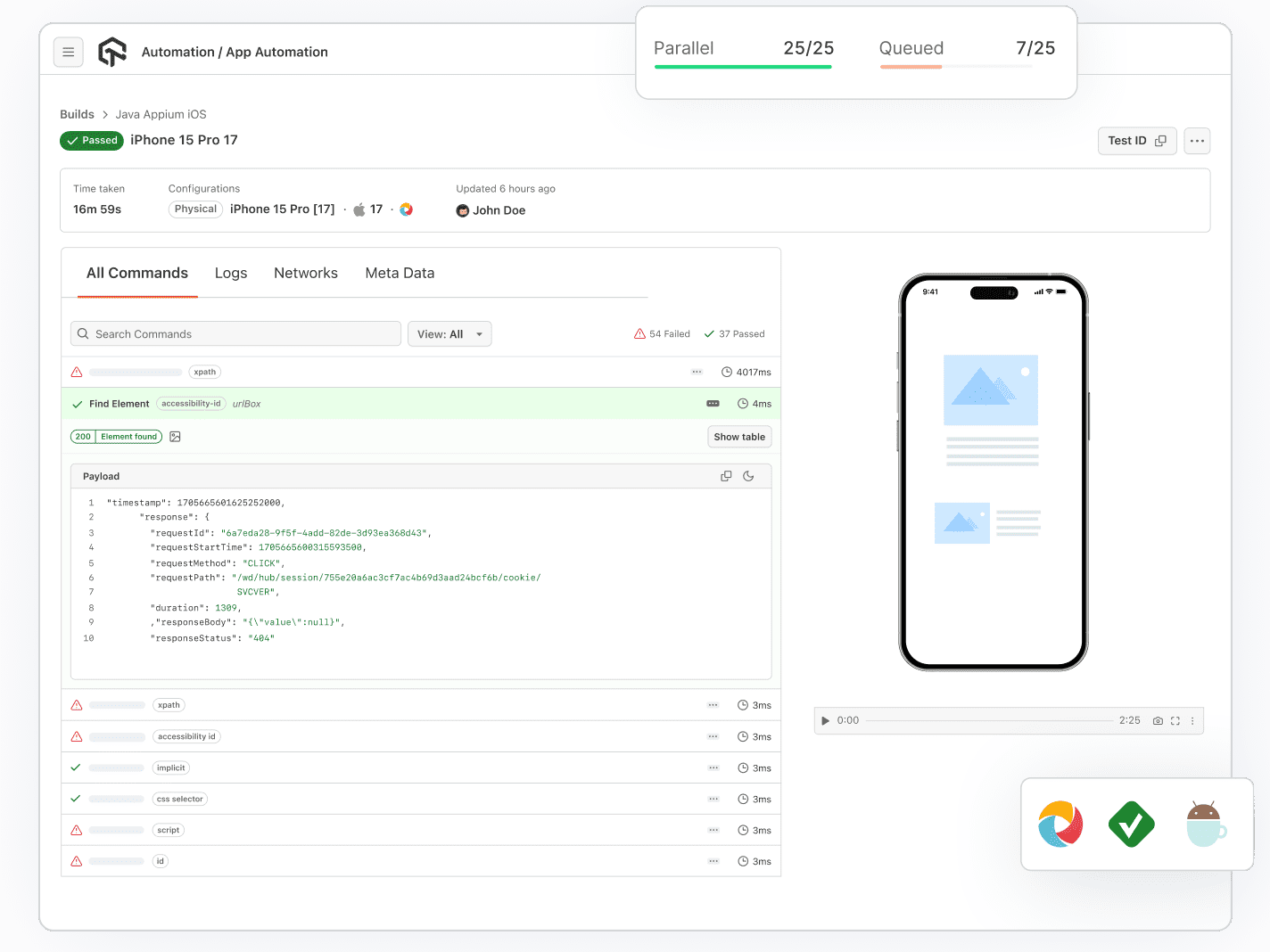 Test Automation on Real Devices Test Automation on Real Devices