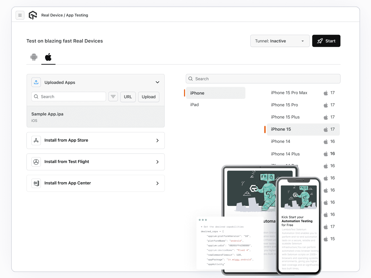 Real Device Cloud with