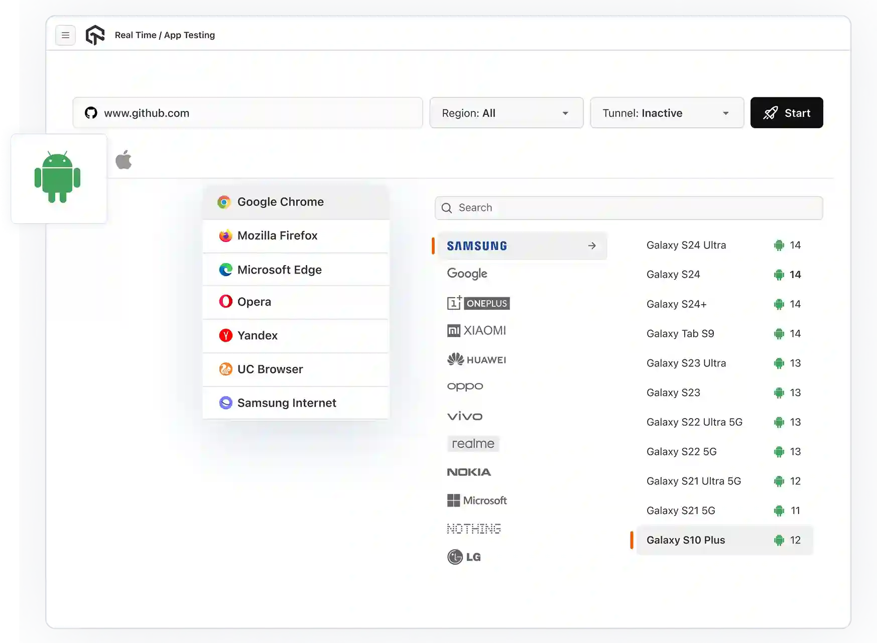 Browser Combinations No One Else Offers Browser Combinations No One Else Offers